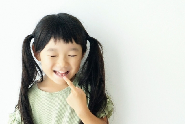 乳歯が早期に抜ける？